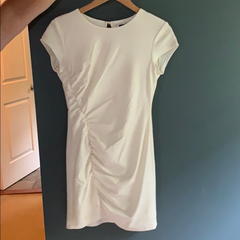 TEEZE ME size small white cocktail dress.